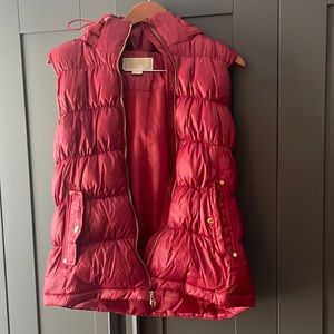 Michael Kors hooded vest
